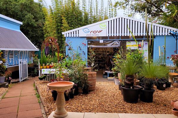 Grow Plant Nursery garden centre shopfront on Bribie Island
